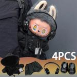 Labubu Energy Series Black Hoodie Outfit Gift