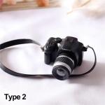 Miniature Digital SLR Camera for Dollhouse Decor