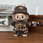 Color Match Hoodies for 17cm Labubu Dolls