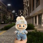 Labubu V1 V2 Doll Hoodie and Pants Set