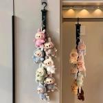 Labubu Doll Storage Rack with 360° Rotation