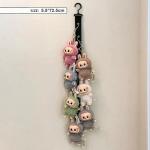 Labubu Doll Storage Rack with 360° Rotation