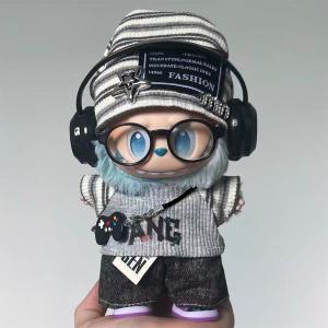 Korean Grey Star Hat for Bubu Dolls