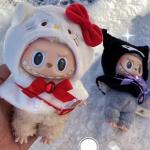 Labubu Hello Kitty Cape Skirt Outfit Set