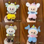 Cute Labubu Doll Strawberry Sweater Outfit