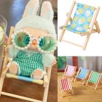 Summer Beach Chair for 10cm Doll Accessories
