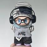 Korean Grey Star Hat for Bubu Dolls