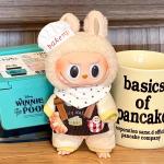 Cute Mini Plush Doll Blue Hooded Outfit Accessories