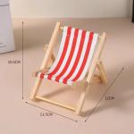 Summer Beach Chair for 10cm Doll Accessories