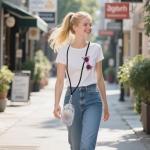 Labubu Clear Crossbody Bag - Stylish & Lightweight