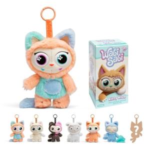 WabiSabi Kitty Club Blind Box Plush Keychain