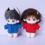 Soft Plush Doll Sportswear Hoodie and Pants Set