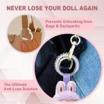 Jamo Homzi Silicone Keychain Lock - 5 Pack