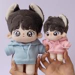 Soft Plush Doll Sportswear Hoodie and Pants Set