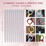 Jamo Homzi Silicone Keychain Lock - 5 Pack