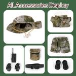 Camouflage Military Uniform Set for 17cm Dolls