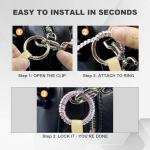 Silicone Keychain Clip Lock for La Boo Boo Dolls