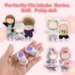 Cute Purple Clogs for 4-7" Dolls