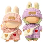 LABUBU Doll Clothes Set with Accessories – 2 Pack
