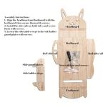 Wooden Labubu Doll Bed Set with Accessories