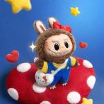 Hello Kitty Plush Pendant - Monsters Series