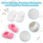 Adorable Clog Shoes for Labubu Dolls - 2 Pairs