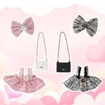 2 Pack Cute Doll Clothes Set for 17cm Dolls