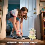 Cute Black Canvas Shoes for Labubu Dolls