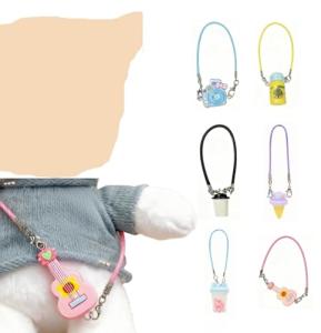 Labubu Doll Accessories Set with Mini Outfits