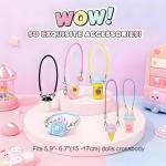 Labubu Doll Accessories Set with Mini Outfits
