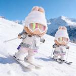 Winter Ski Outfit Set for Labubu Dolls