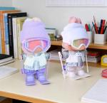 Winter Ski Outfit Set for Labubu Dolls