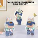 Labubu Doll Protective Case with Keychain and Hooks