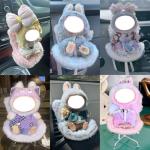 NUJOLI La-bubu Doll Car Seat with Furry Cushion