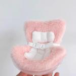 NUJOLI La-bubu Doll Car Seat with Furry Cushion