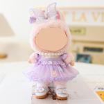 Labubu Doll Butterfly Tulle Skirt Outfit Set