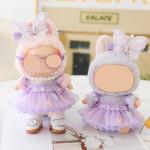 Labubu Doll Butterfly Tulle Skirt Outfit Set