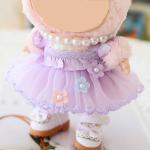 Labubu Doll Butterfly Tulle Skirt Outfit Set