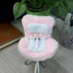 Car Seat for 3-8 Inch Labubu Dolls - Pink
