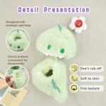 HiOKOU 17cm Labubu Doll Dinosaur Outfit Set