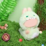 HiOKOU 17cm Labubu Doll Dinosaur Outfit Set