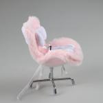 Car Seat for 3-8 Inch Labubu Dolls - Pink