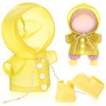 Cute Yellow Raincoat and Boots for Dolls