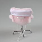 Car Seat for 3-8 Inch Labubu Dolls - Pink