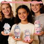 Adorable Clog Shoes for Labubu Dolls - 2 Pairs