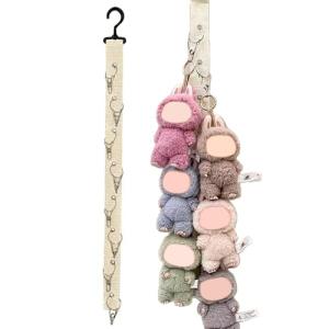 Bawiked Plush Doll Storage Rack with Clips