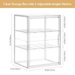 Large Clear Acrylic Display Case for Labubu Collectibles