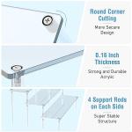 Aredpoook Clear Acrylic 3-Tier Display Stand