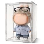 Acrylic Display Case for Labubu Dolls, 15.75 inches