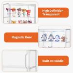 Labubu Acrylic Display Cases, 2-Pack with Dividers